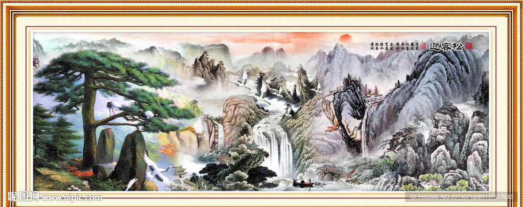 黄山迎客松