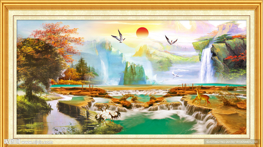 油画