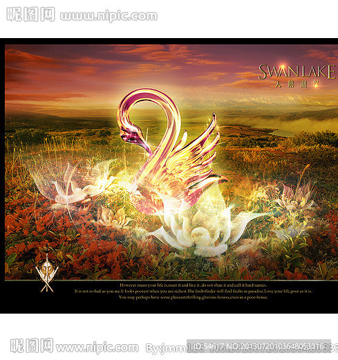 地产广告形象画