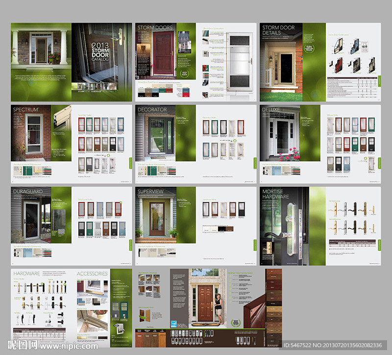 门画册