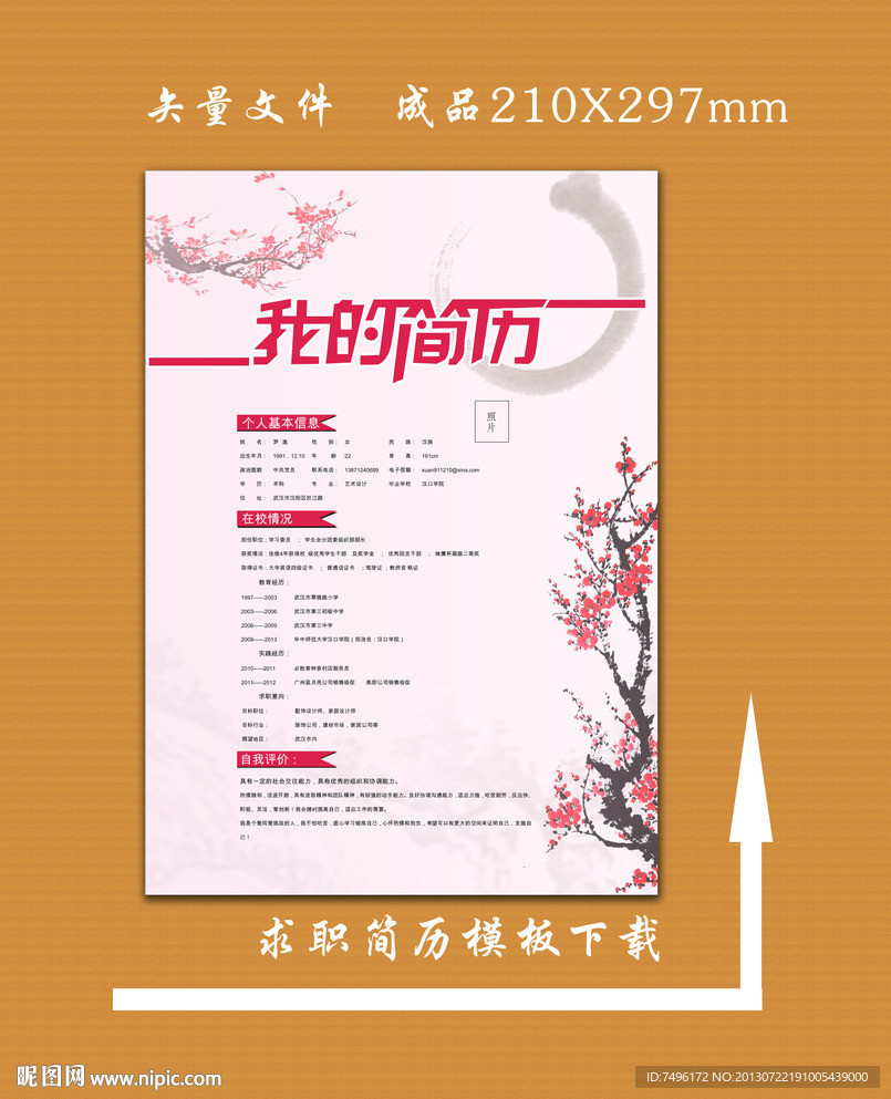 我的简历