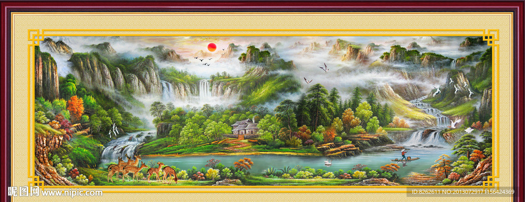 油画