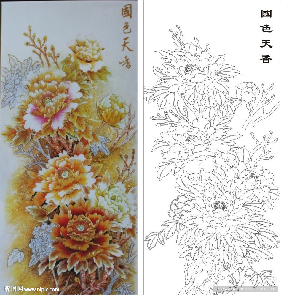 牡丹花 国色天香