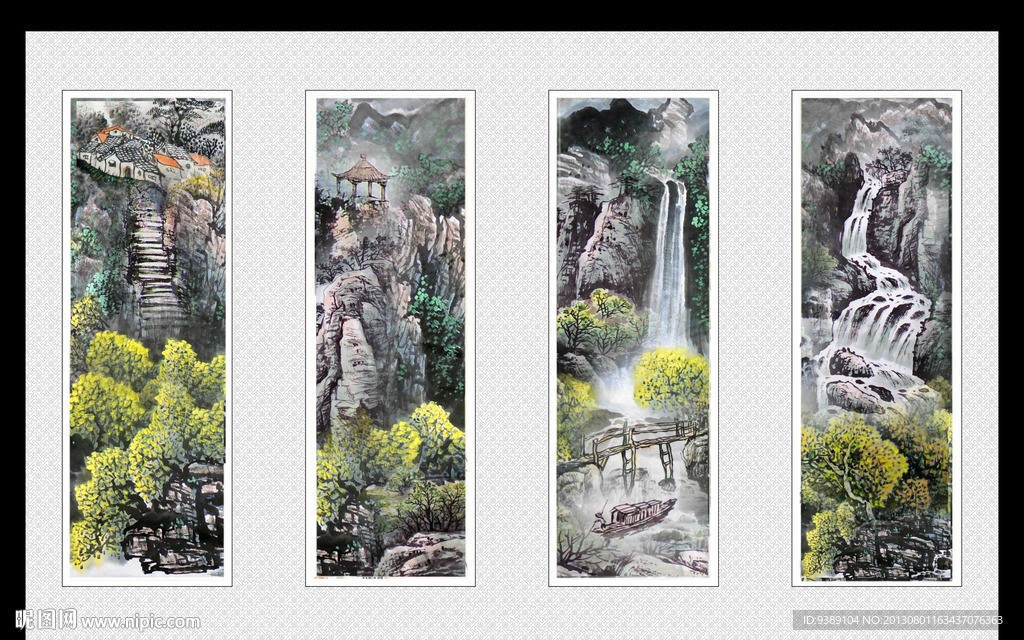 山水画