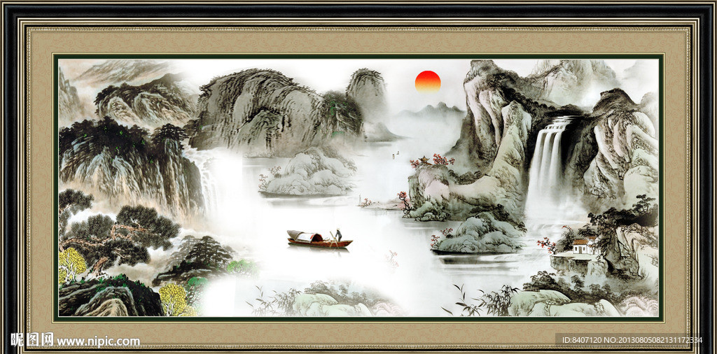 国画山水