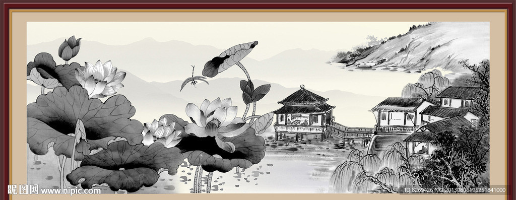 水墨国画