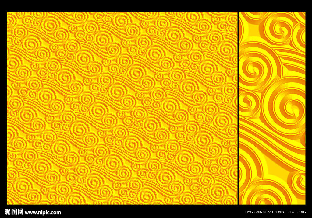金色底纹