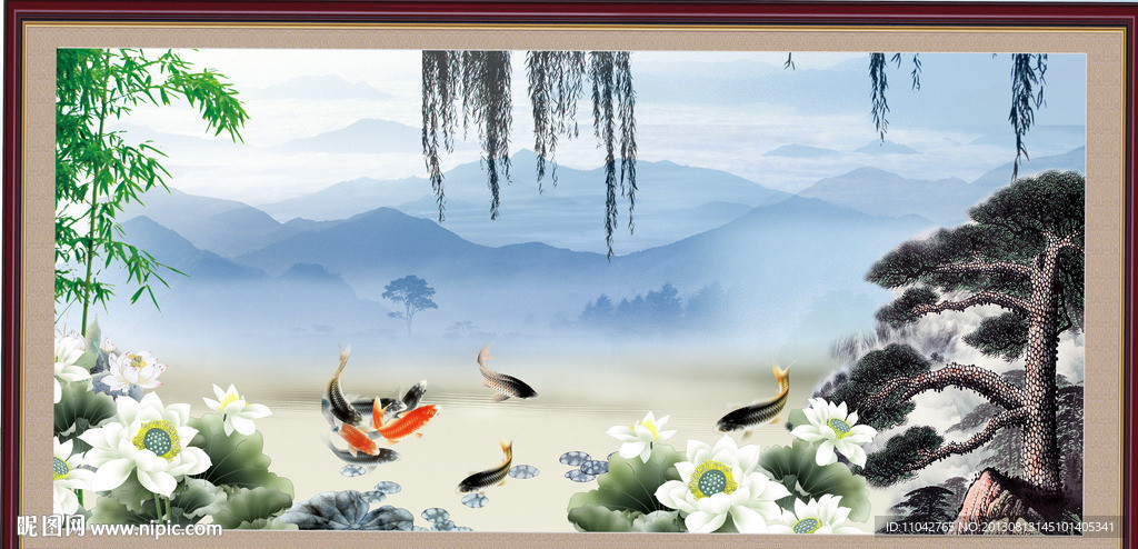 水墨画