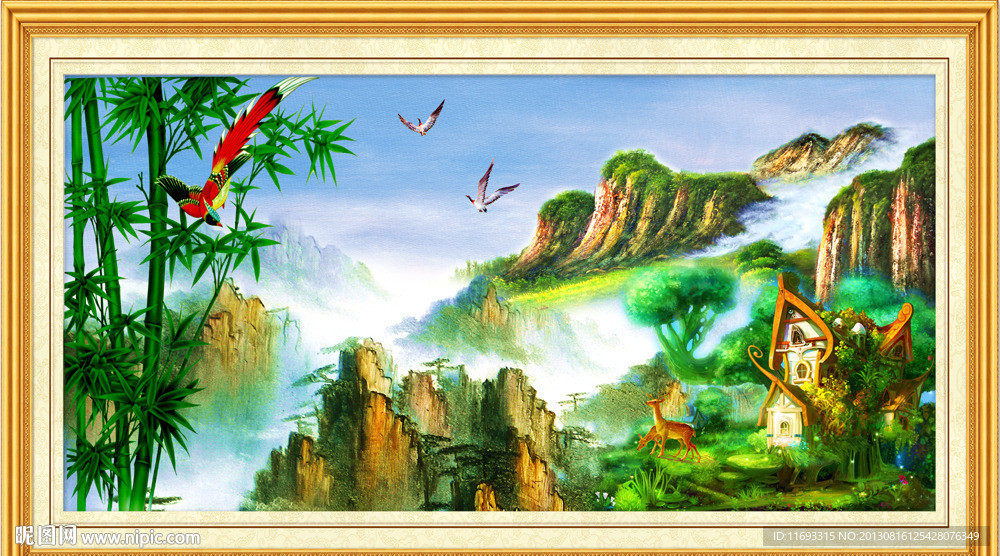 油画