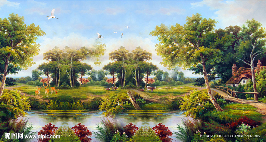 油画