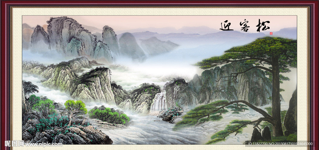 黄山迎客松