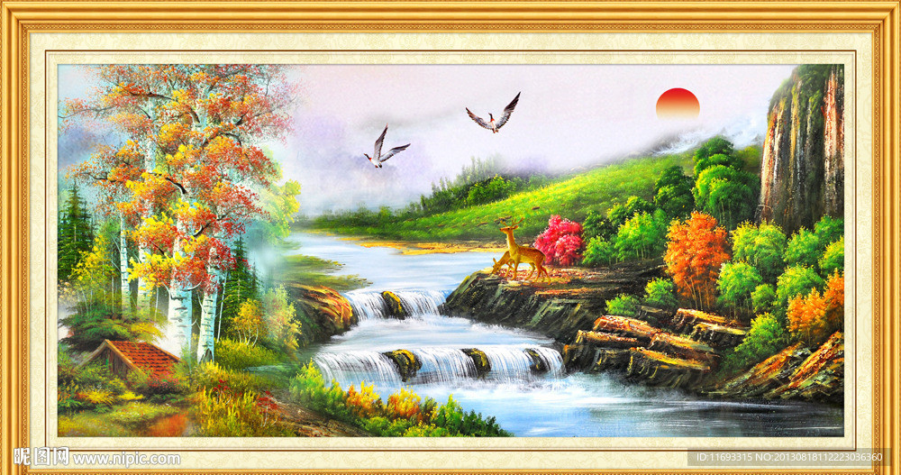 风景油画