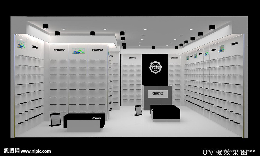 白板鞋架 空间设计