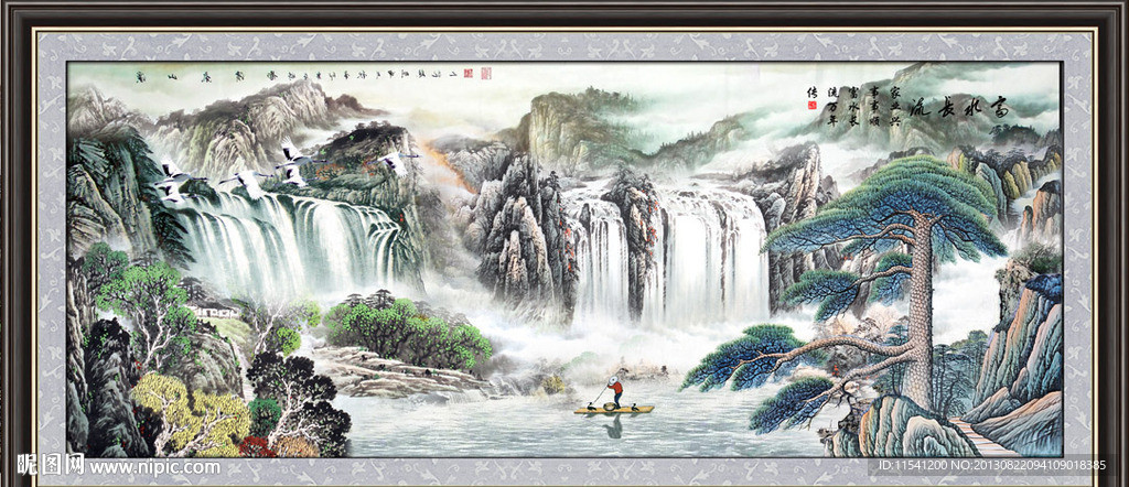 黄山迎客松