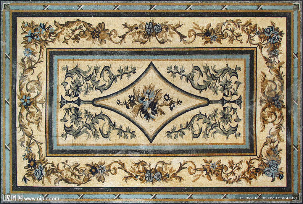 装饰马赛克拼花纹理