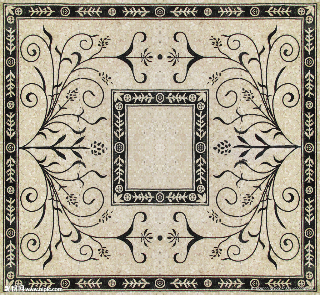 装饰马赛克拼花纹理