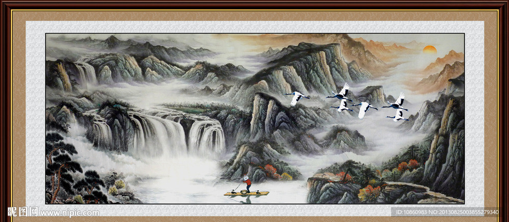国画山水