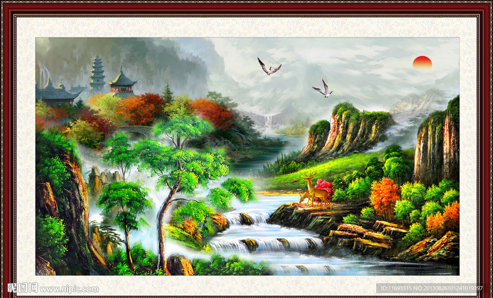 风景油画