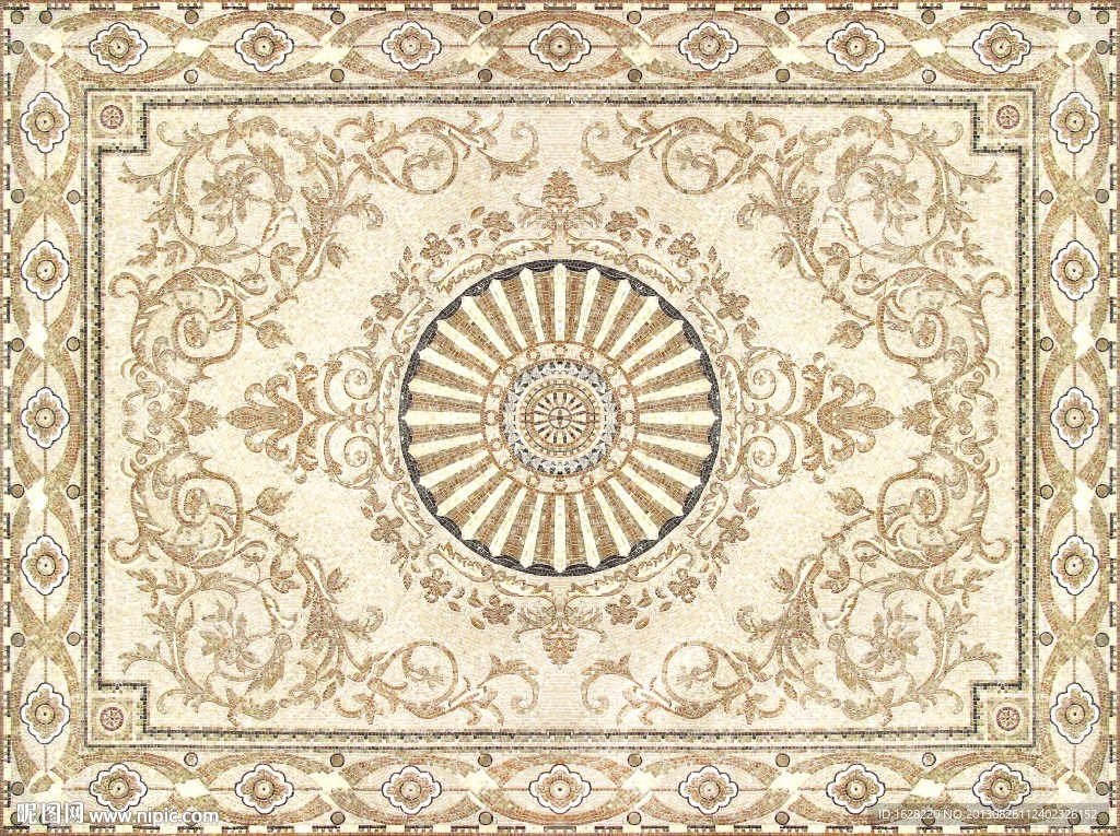 装饰马赛克拼花纹理