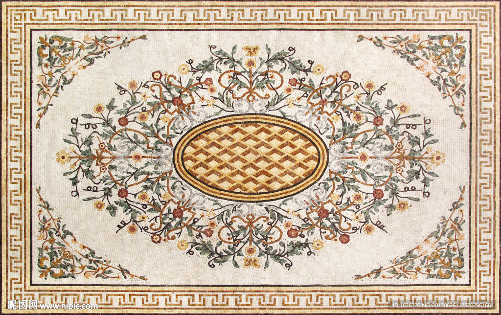 装饰马赛克拼花纹理