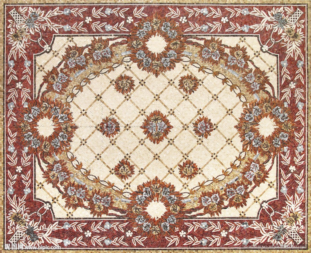 装饰马赛克拼花纹理