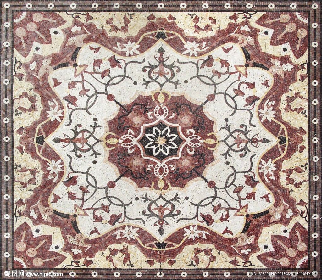 装饰马赛克拼花纹理