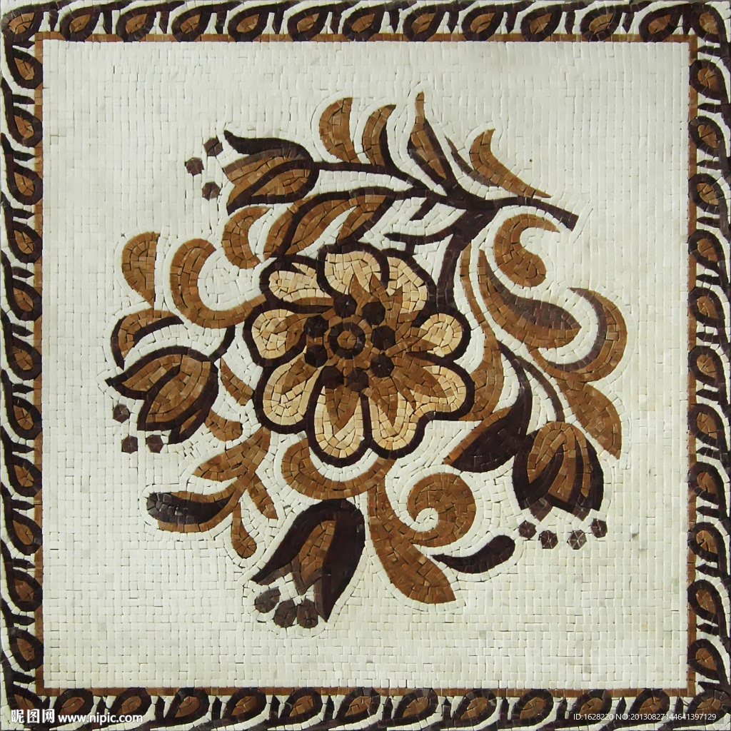 装饰马赛克拼花纹理