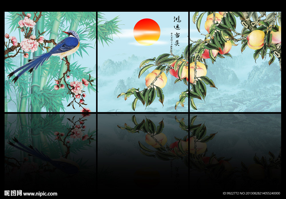 工笔花鸟