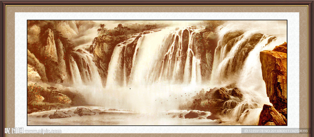 山水画