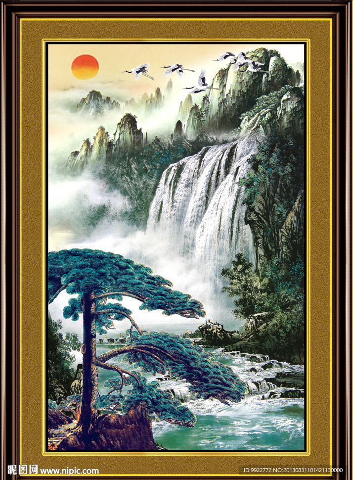 黄山迎客松