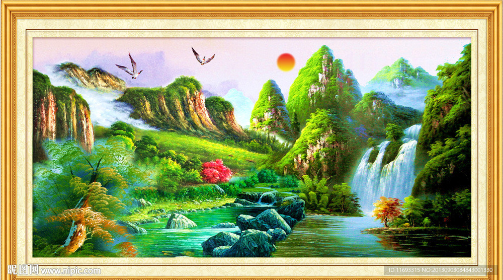 油画