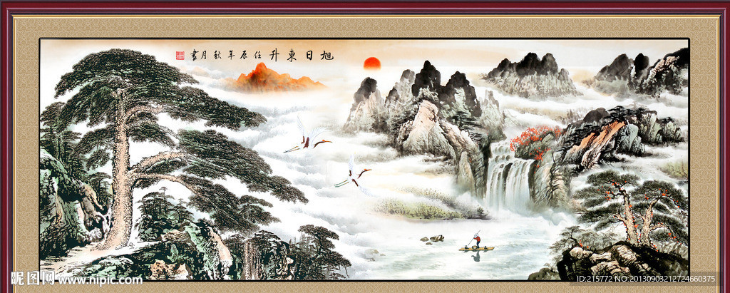 黄山迎客松