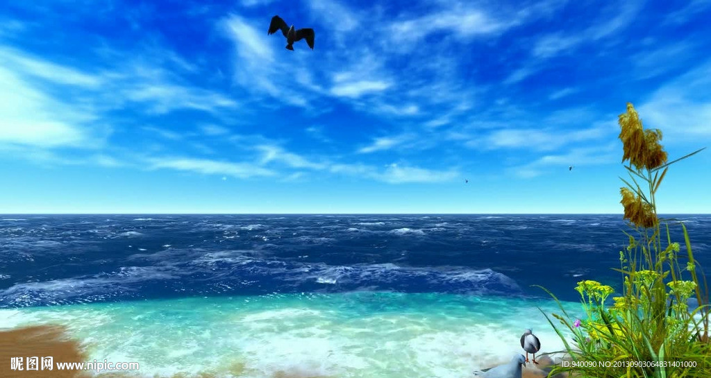 碧海蓝天视频