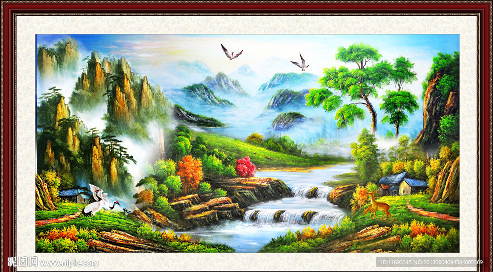油画