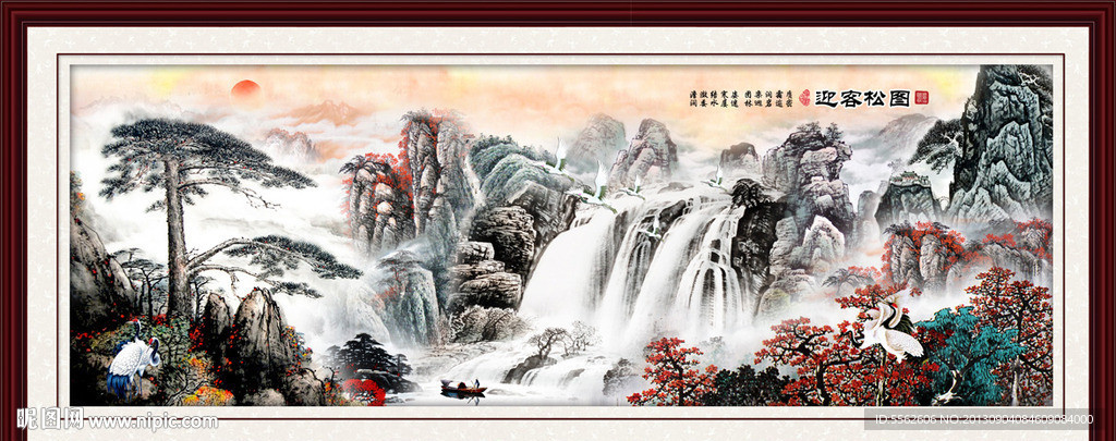 黄山迎客松