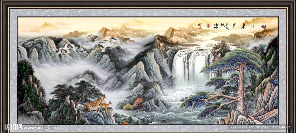 黄山迎客松