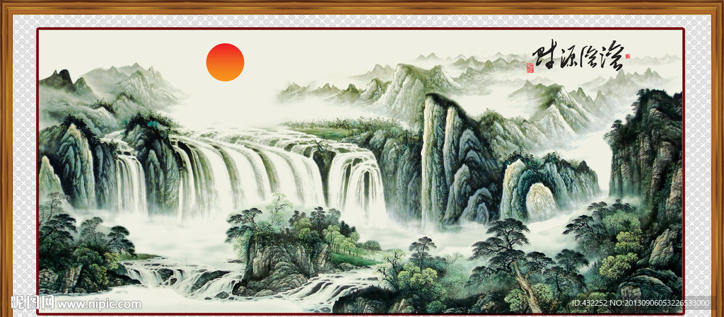 国画山水