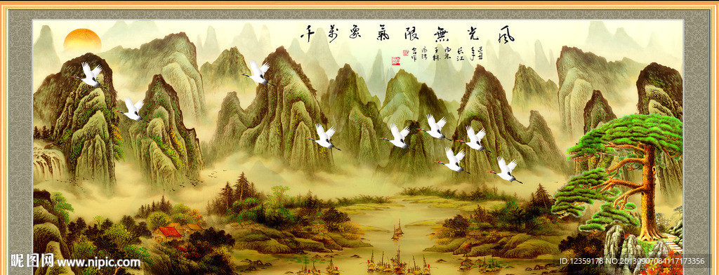 油画