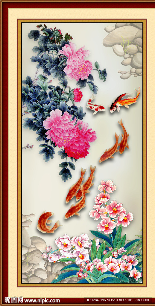 国画牡丹
