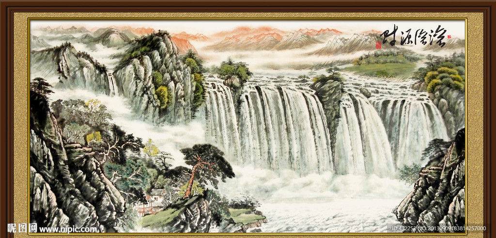 水墨山水