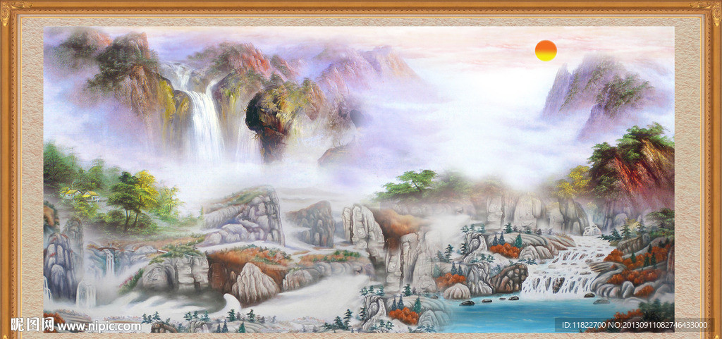 油画