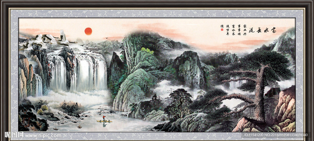 黄山迎客松