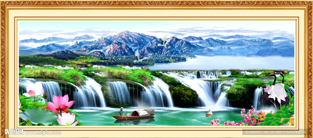 山水风景画