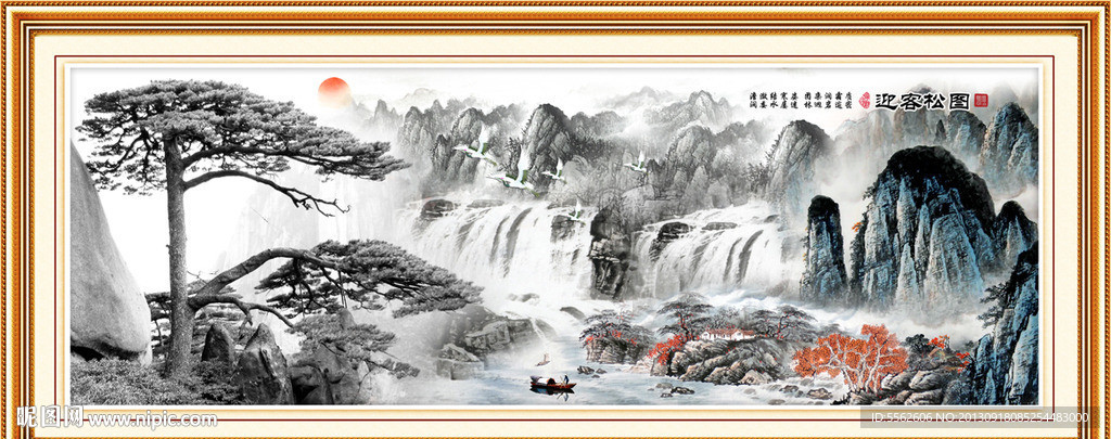 黄山迎客松