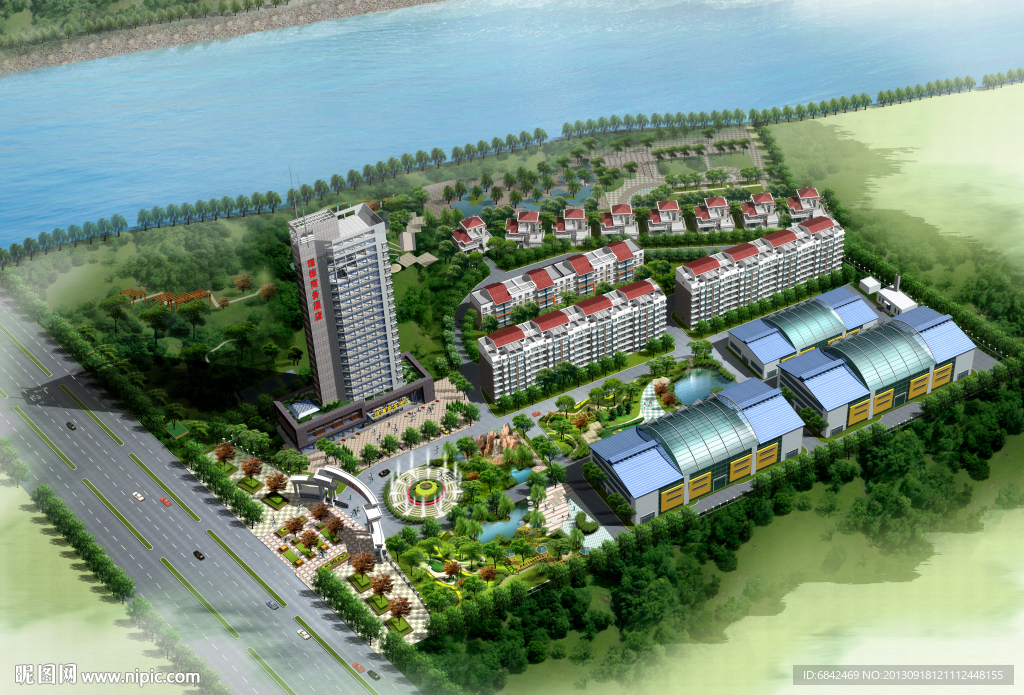 住宅区