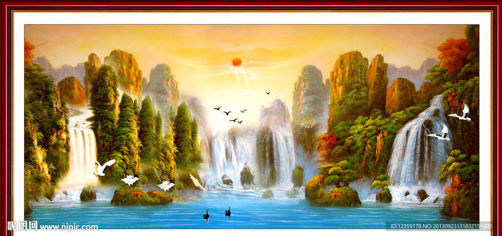 油画