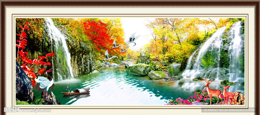 山水风景画