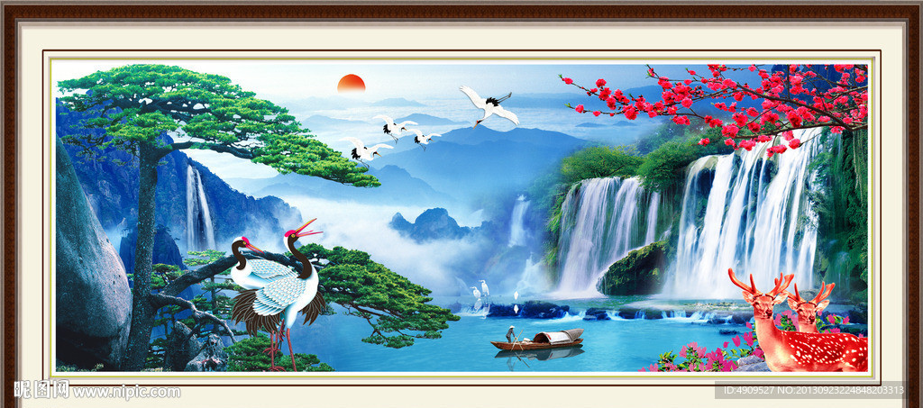 山水风景画