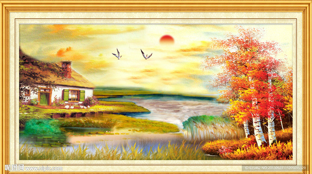 油画