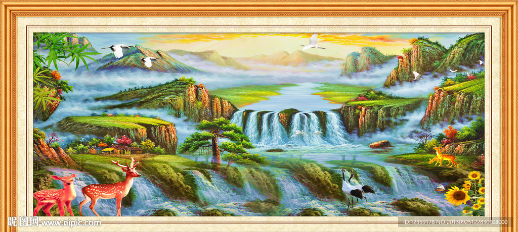 油画
